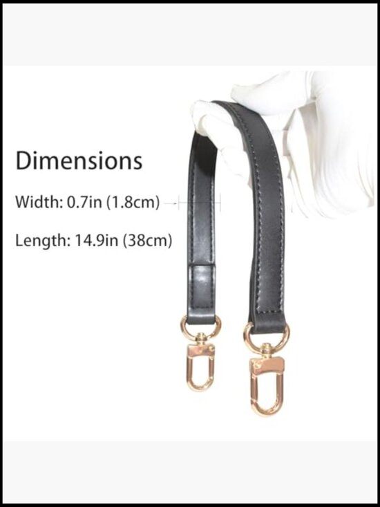 Leather Handbag Strap Replacement Shoulder Strap Adjustable Crossbody Bag Belt main image 7